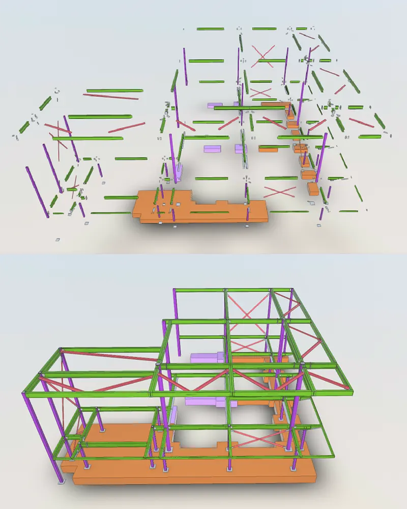 Structural steel detailing
