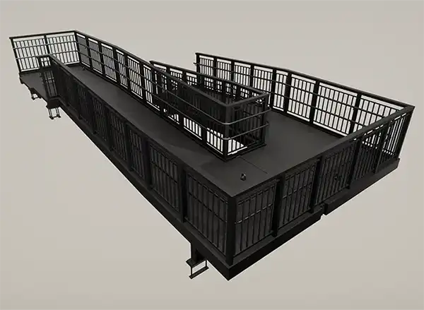 Stratford Station Steel Ramp